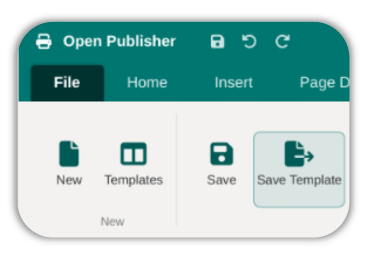 Saving a Document as a Template