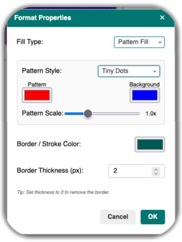 Shape Fill: Textured Patterns